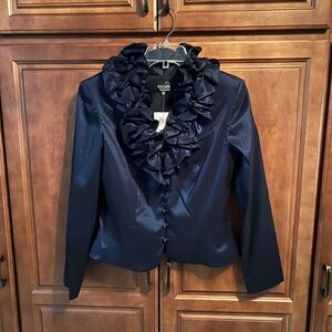 New XSCAPE Fancy Blue Top Size 10